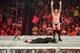 CM Punk celebrates at Hell in a Cell.