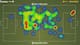 Vidal's positioning during Juve's 1-0 win over Parma