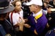 It's always a good matchup when Saban (left) and Miles (right) get together.