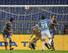 Sergio Floccari (99) heads home his second in Lazio's 2-1 victory against Apollon Limassol on Thursday.