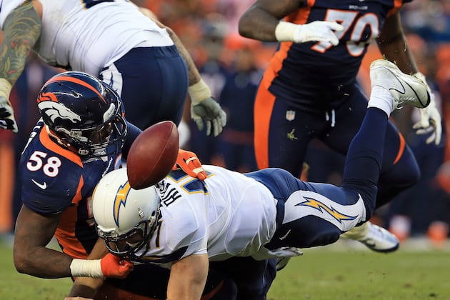 Denver Broncos vs. San Diego Chargers: 5 Storylines to Watch