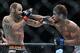 Sam Sicilia (left), shown in an earlier fight, took himself off the hot seat at Fight Night 32.