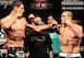 Ferreira (left) and Sarafian face off before the fight.