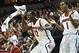 Louisville earned its first victory Saturday.