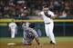 The Marlins should be able to afford a free agent such as Jarrod Saltalamacchia, left, or Jhonny Peralta even if their average annual salary is at $10 million or more.