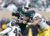 Langford (center) will help the Spartans secure a Big Ten title.