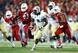 Johnson (center) has proven difficult for opposing defenses to slow down.