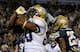 Sims (center) and the Yellow Jackets rushing attack will face a tough test on Saturday.