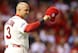 Beltran waving goodbye to old-school NL rules.