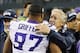Everson Griffen is going to be a free agent after the season, perhaps Pete Carroll is letting him know things will be better.