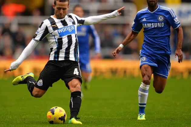 Yohan Cabaye and 3 Other Players Roma Should Target in January