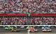 Danica Patrick started the biggest NASCAR race of the year in front.