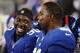DE Jason Pierre-Paul returned an INT for a TD.