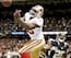 Vernon Davis goes up for a catch.