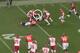 Denver linebacker Danny Trevathan forces a fumble that would change the course of the game.