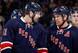 Nash lined up with Brad Richards against the Bruins.