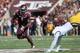 Texas A&M running back Ben Malena rushed for 82 yards and a touchdown against LSU last season.