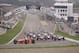 Schumacher led early on, but Villeneuve would be champion
