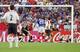 Frank Lampard scores against France, although England go on to lose 2-1 at Euro 2004.