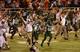 Baylor's sideline and bleachers spilled onto the field following its 35-34 overtime win over Texas A&M in 2004.
