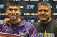 Mikey Garcia with trainer (and brother) Robert.