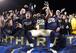 Pitt tight end Manasseh Garner celebrates with fans after a November upset of No. 23 Notre Dame.