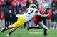 No. 47 Jake Ryan is from Ohio but leads the Michigan defense.