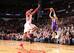 Steve Blake hit a big game-winner to upset the Rockets in Dwight's first game against his former team.