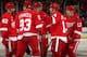Detroit's power play ranks sixth in the NHL.