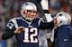 Brady and the Pats are all smiles after a historic comeback against the Broncos.