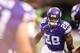 Running back Adrian Peterson led the Minnesota Vikings to victory with 211 rushing yards.