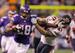 Adrian Peterson was not to be stopped by the Bears on Sunday.