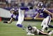 Linebacker Chad Greenway had an interception called back because of a penalty.