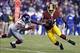 Pierre Garcon was one of several Washington receivers who dropped key passes.