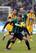 Domenico Berardi shields the ball during Sassuolo's win against Atalanta.