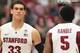 Dwight Powell (33) and Chasson Randle (5)