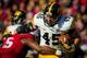 Running back Mark Weisman is Iowa's leading rusher.