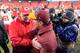 Andy Reid gave Shanahan a coaching lesson.