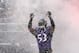 Baltimore won its first-ever home game in the snow.