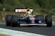 Nigell Mansell driving for Williams with his famous "Red 5" number