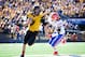 Mizzou freshman quarterback Maty Mauk runs from the Florida defense.