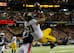 Bud Sasser goes up for a ball at the 2013 SEC Championship Game in Atlanta.