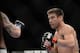 Stout competed in his 17th UFC bout on Saturday.