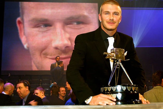 Beckham, Giggs and Gascoigne and the Footballers at SPOTY