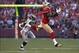 Tight end Vernon Davis is the lone deep-threat option on the 49ers' roster.