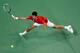 Novak Djokovic in 2013 Davis Cup play
