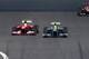 Felipe Massa uses the DRS to overtake Lewis Hamilton at the 2013 Chinese Grand Prix.