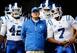 Cutcliffe (center) has brought the Duke football program a long way.