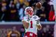 MINNEAPOLIS, MN - OCTOBER 26: Jordan Westerkamp #1 of the Nebraska Cornhuskers catches a punt during the game against the Minnesota Golden Gophers on October 26, 2013 at TCF Bank Stadium in Minneapolis, Minnesota. The Golden Gophers defeated the Cornhuske