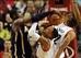 Pacers center Roy Hibbert (L) continues to be the team's biggest stalwart on defense.